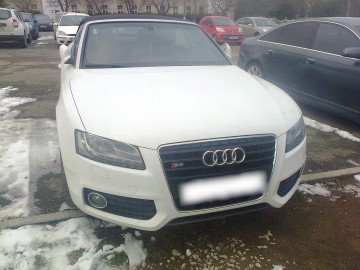 Audi furat din Italia, găsit în Constanţa